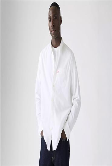 SHIRT LS  - WHITE